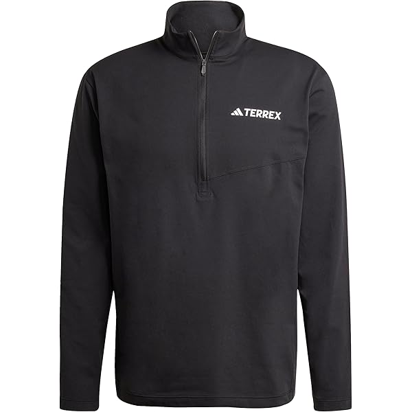 adidas Men's Terrex Multi Climawarm Half-Zip Tech Fleece Hiking